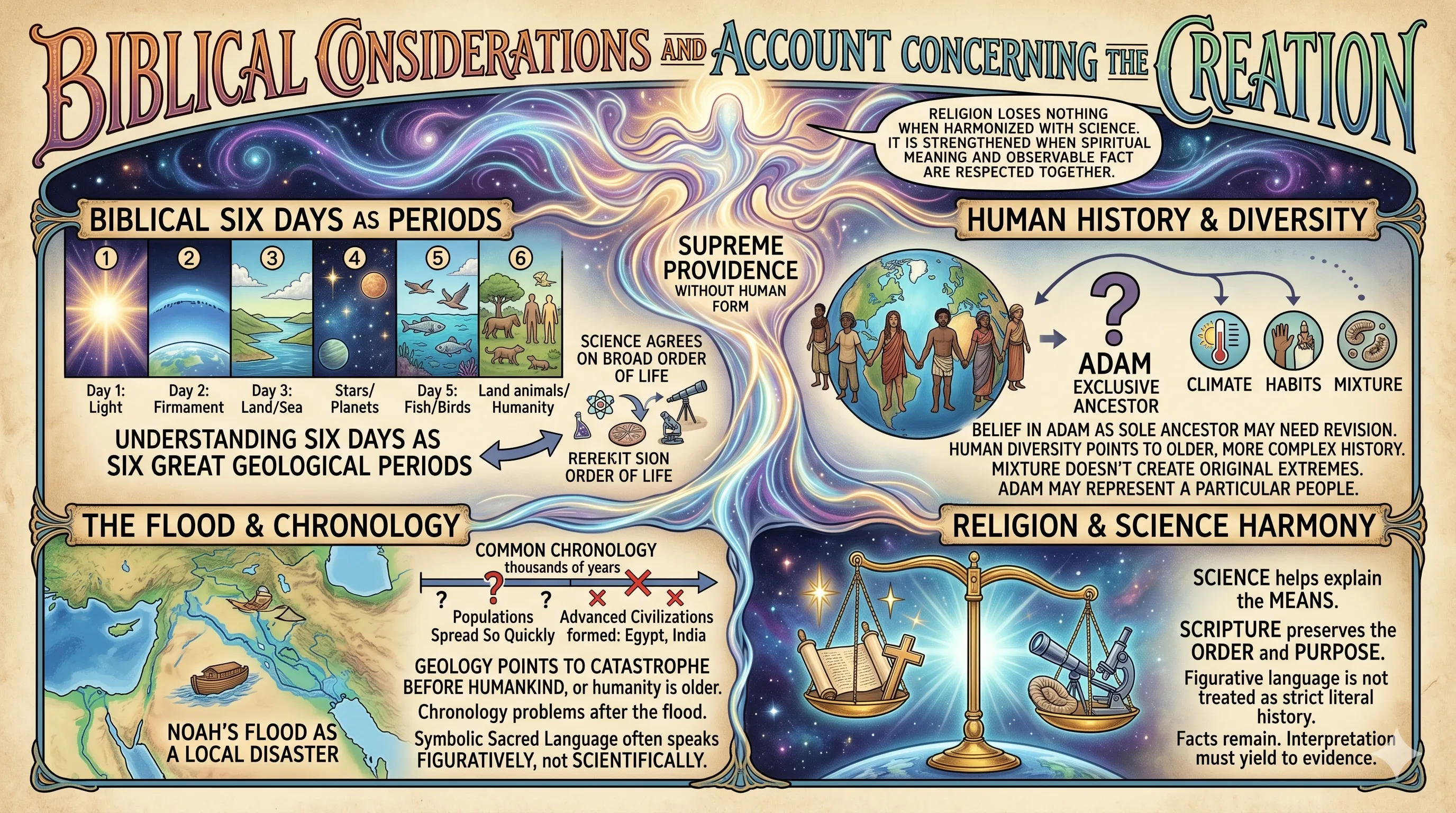 Biblical Considerations and Account concerning the Creation