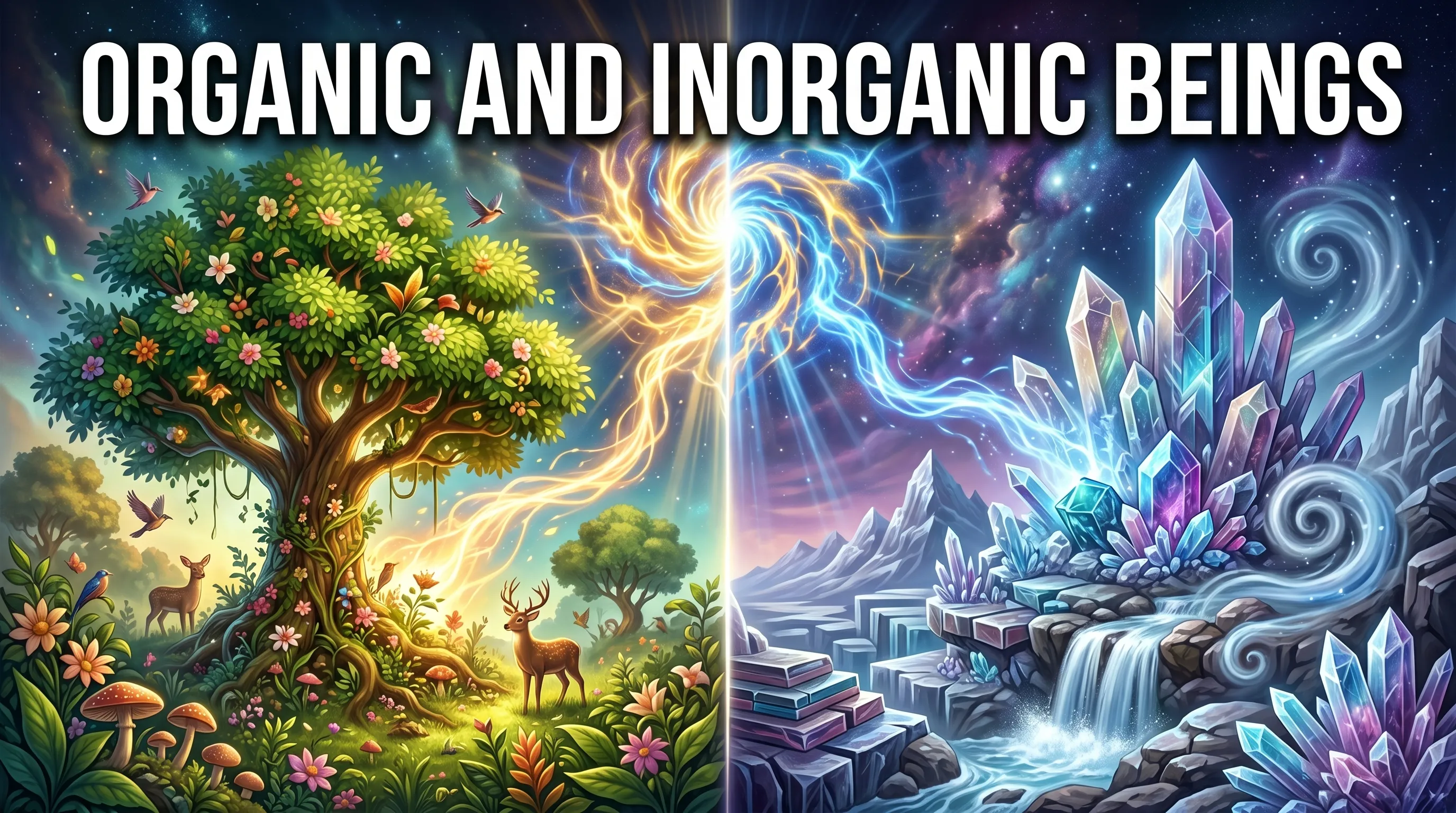 Organic and Inorganic Beings