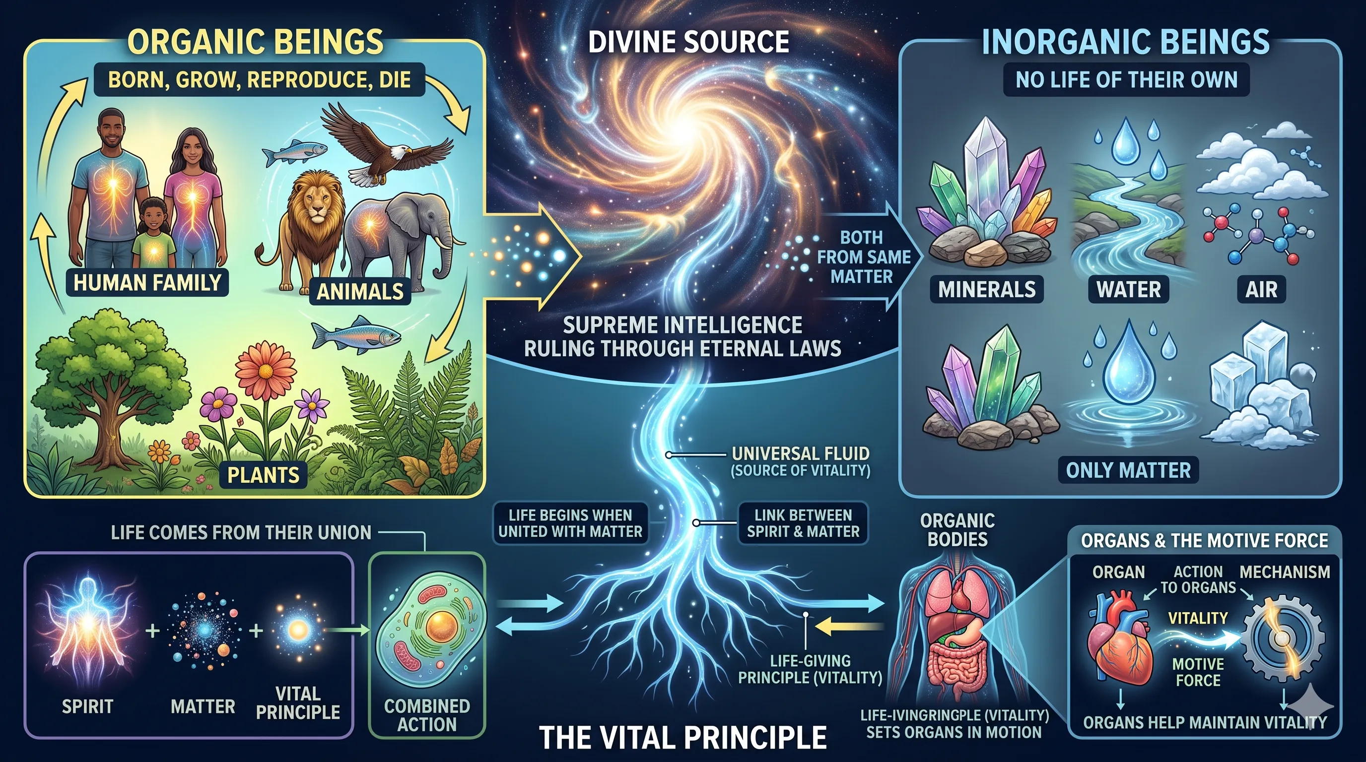 Organic and Inorganic Beings