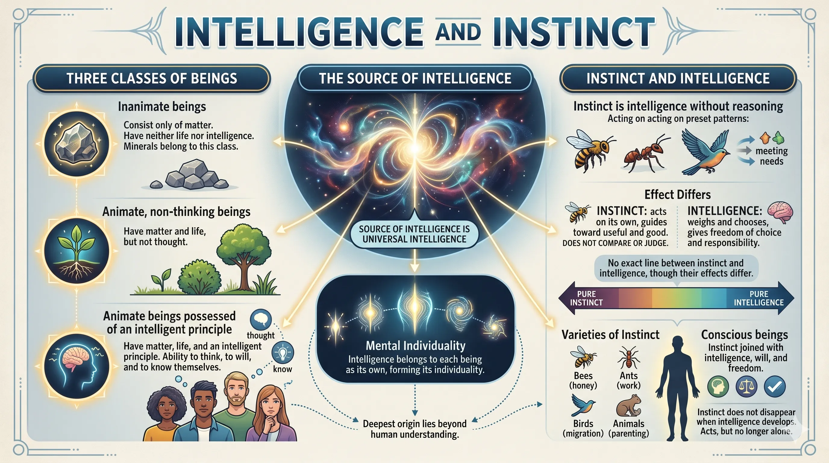 Intelligence and Instinct