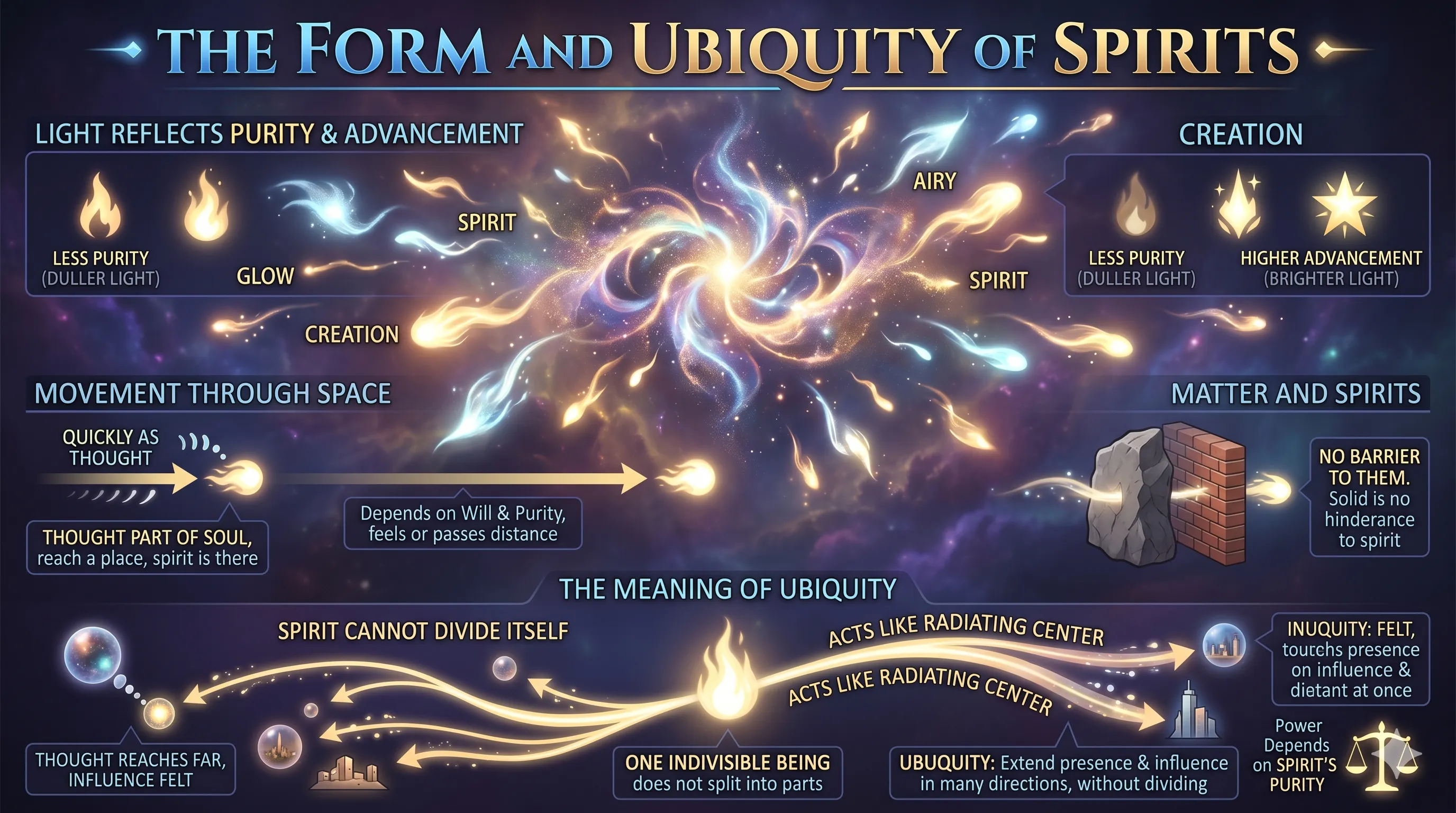 The Form and Ubiquity of Spirits
