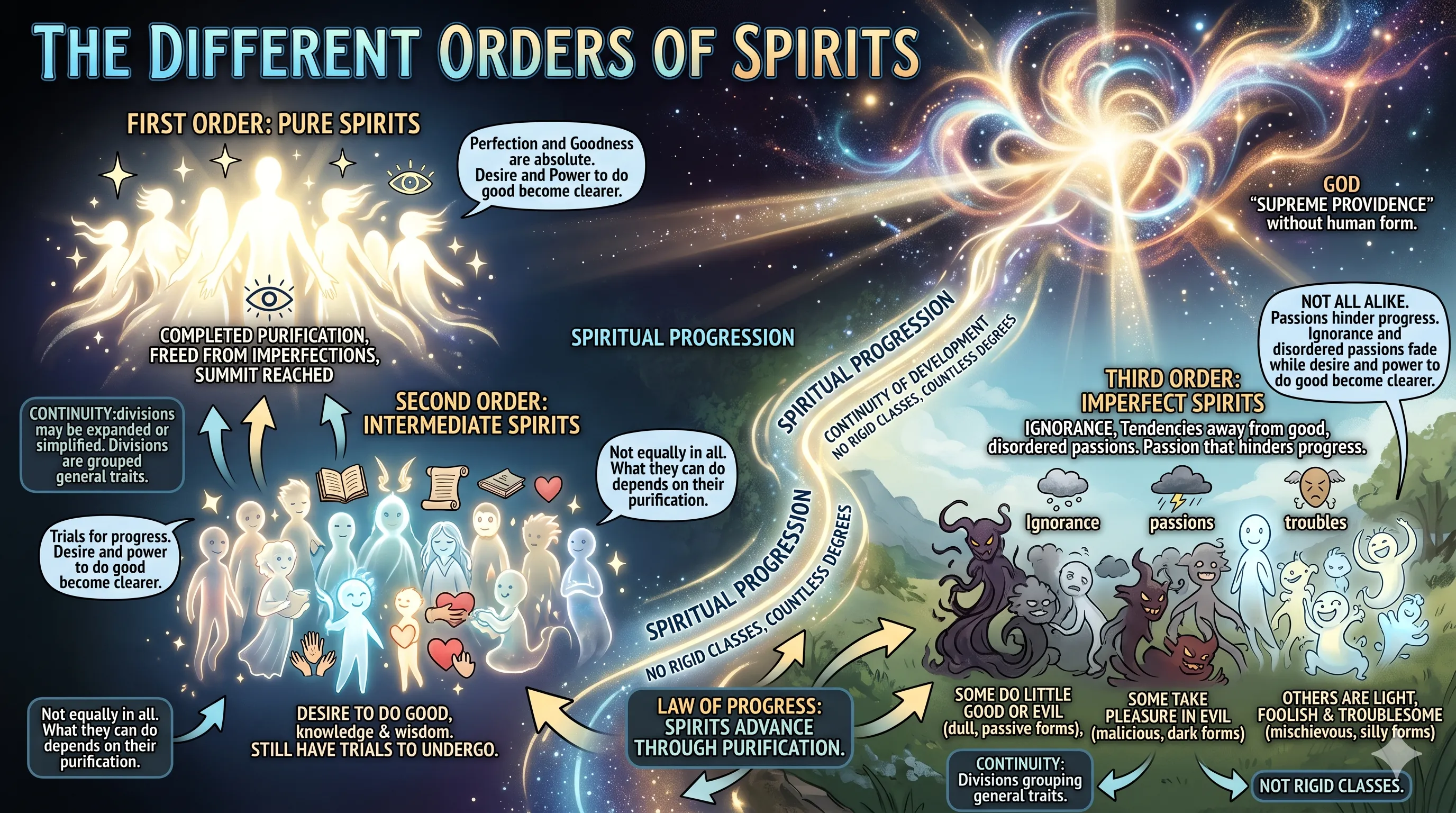 The Different Orders of Spirits