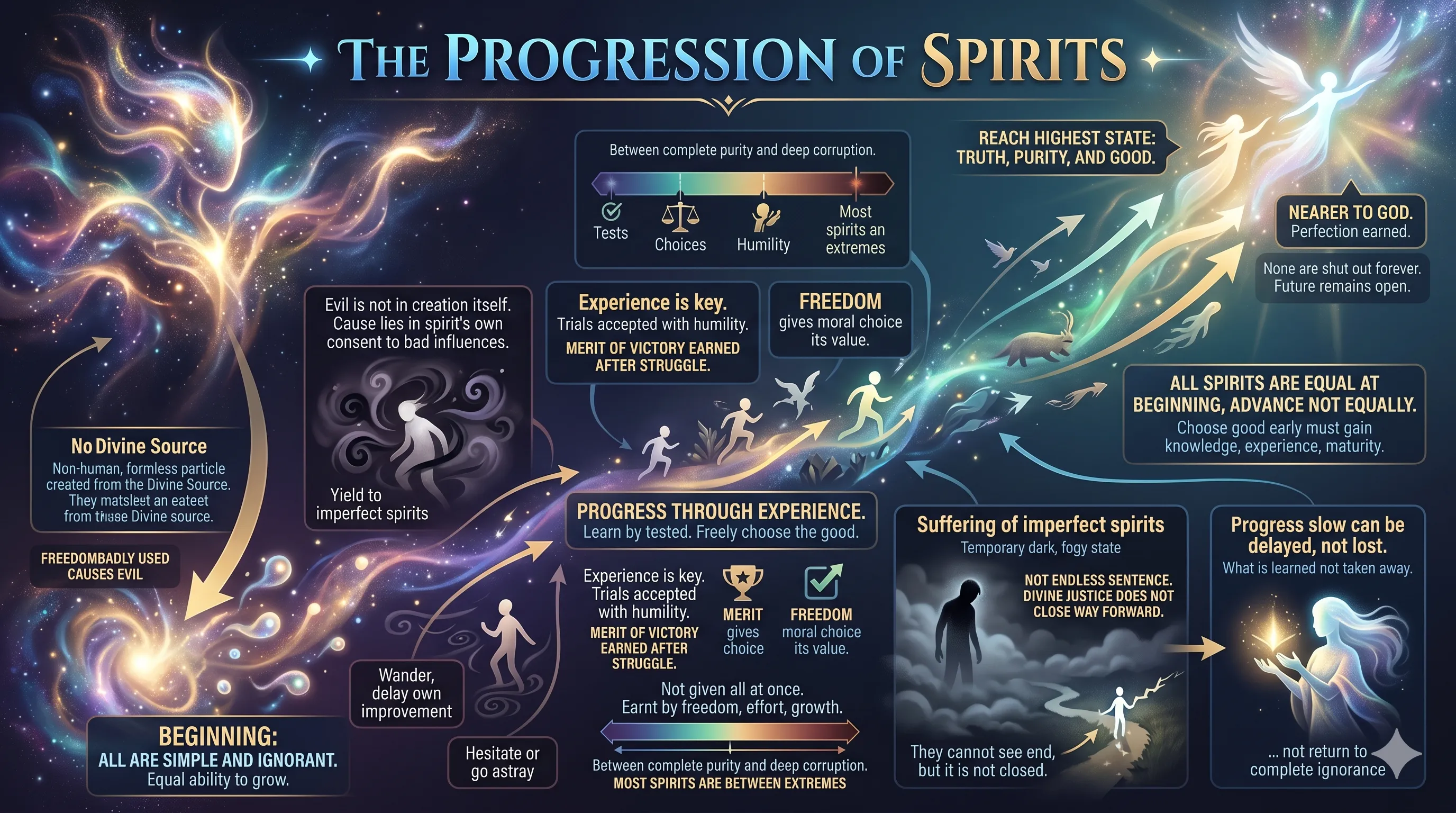 The Progression of Spirits