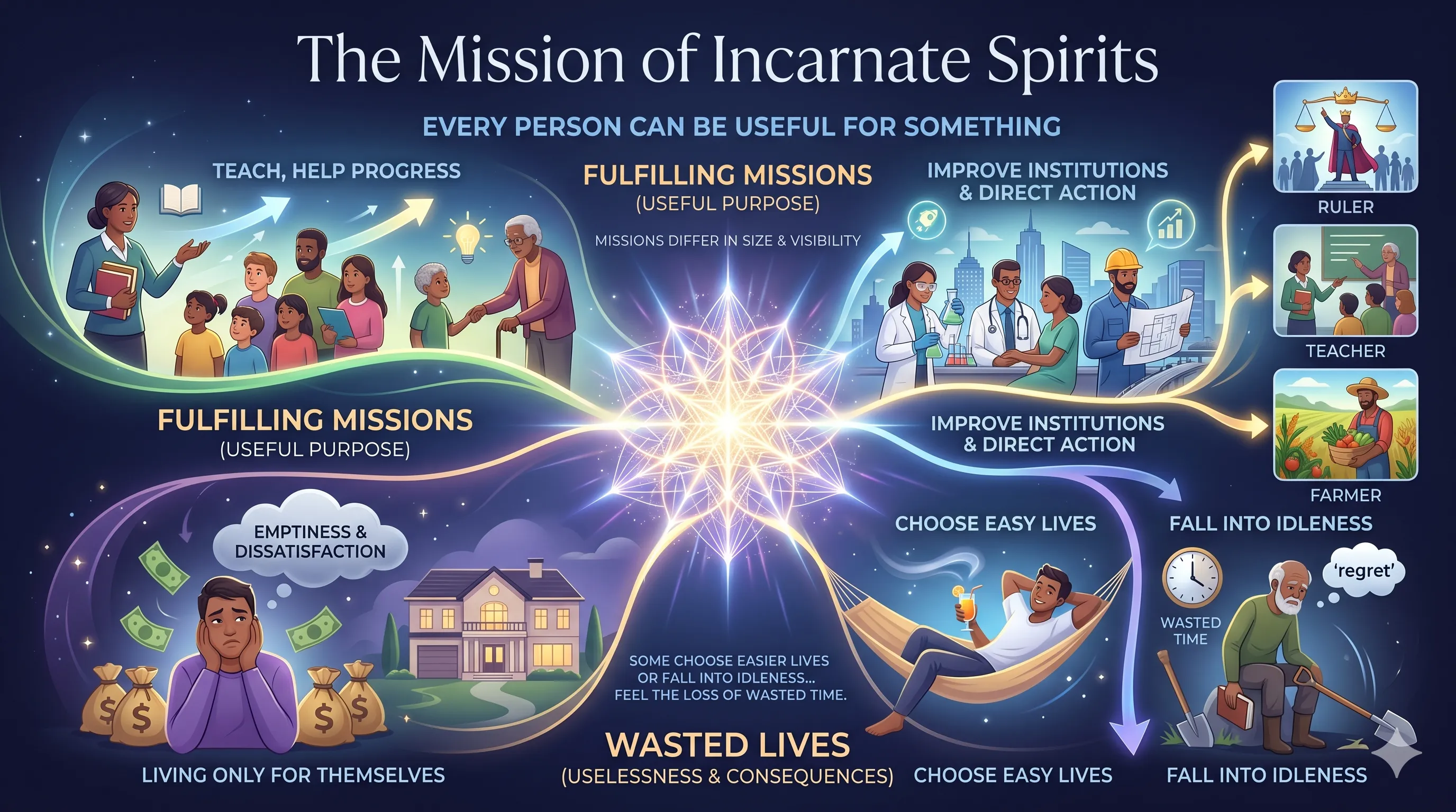 The Mission of Incarnate Spirits