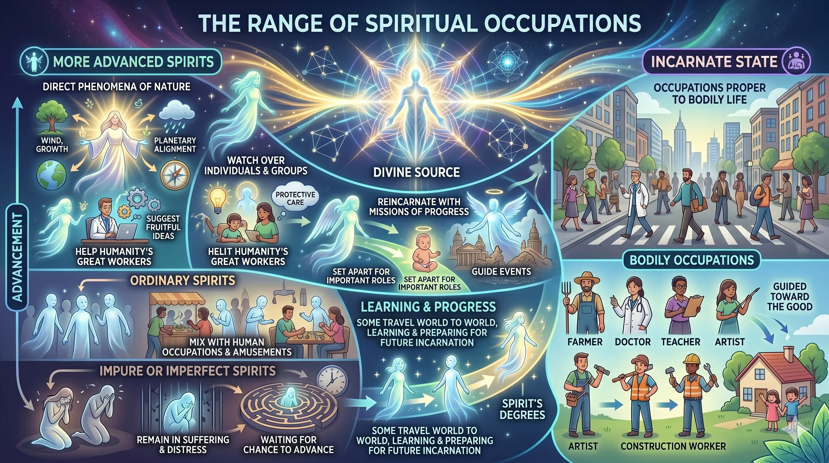 The Range of Spiritual Occupations