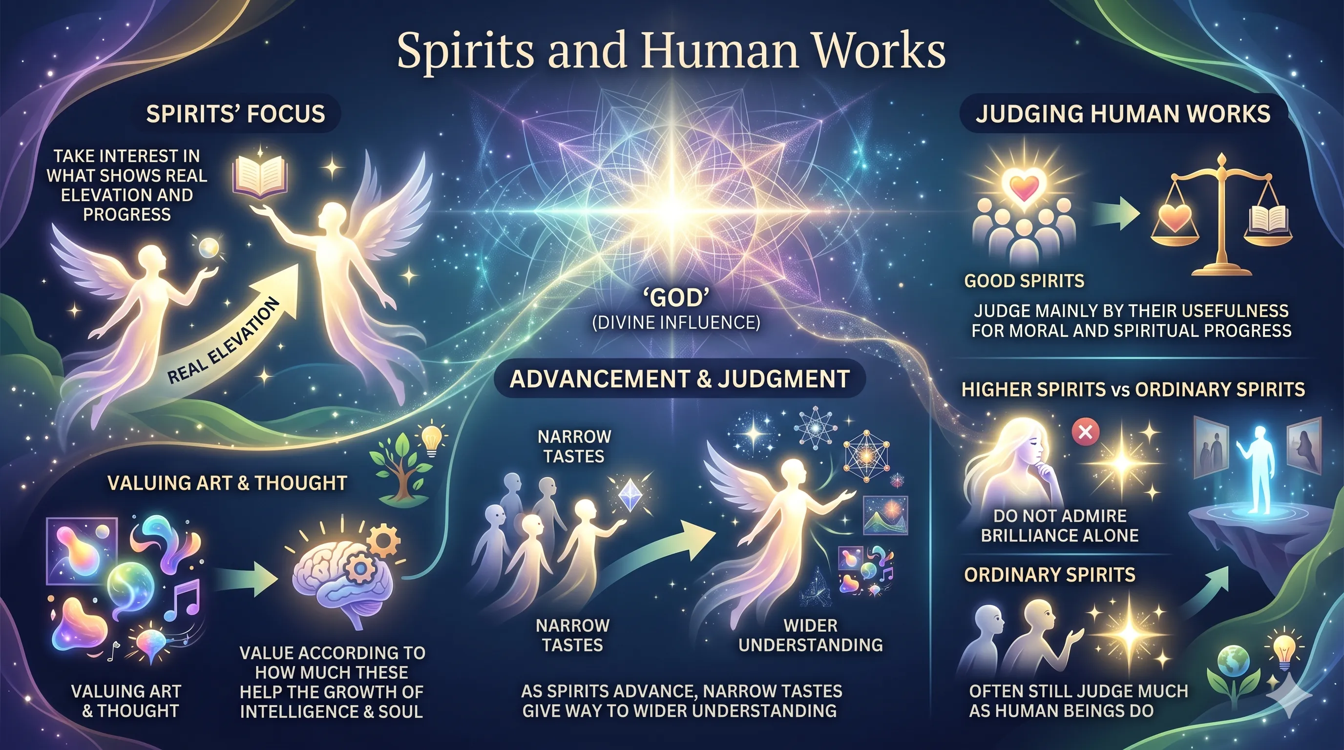 Spirits and Human Works