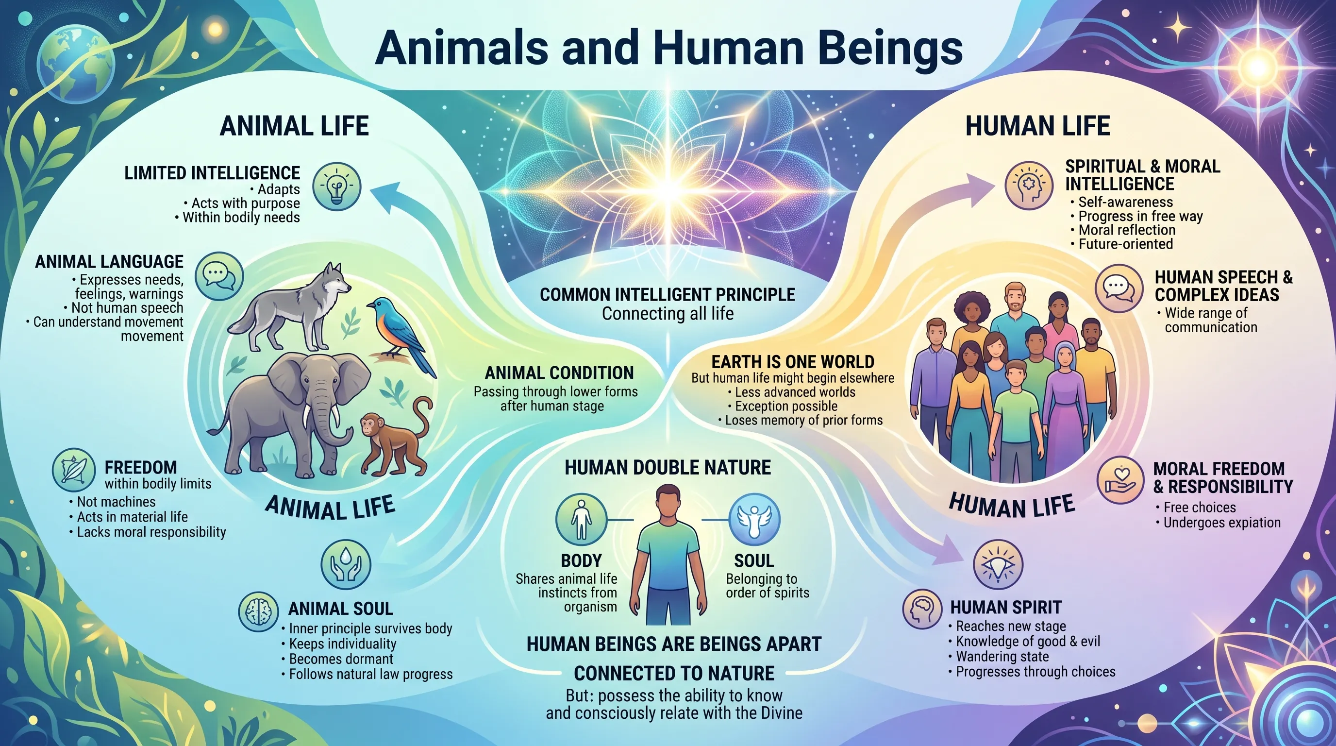Animals and Human Beings