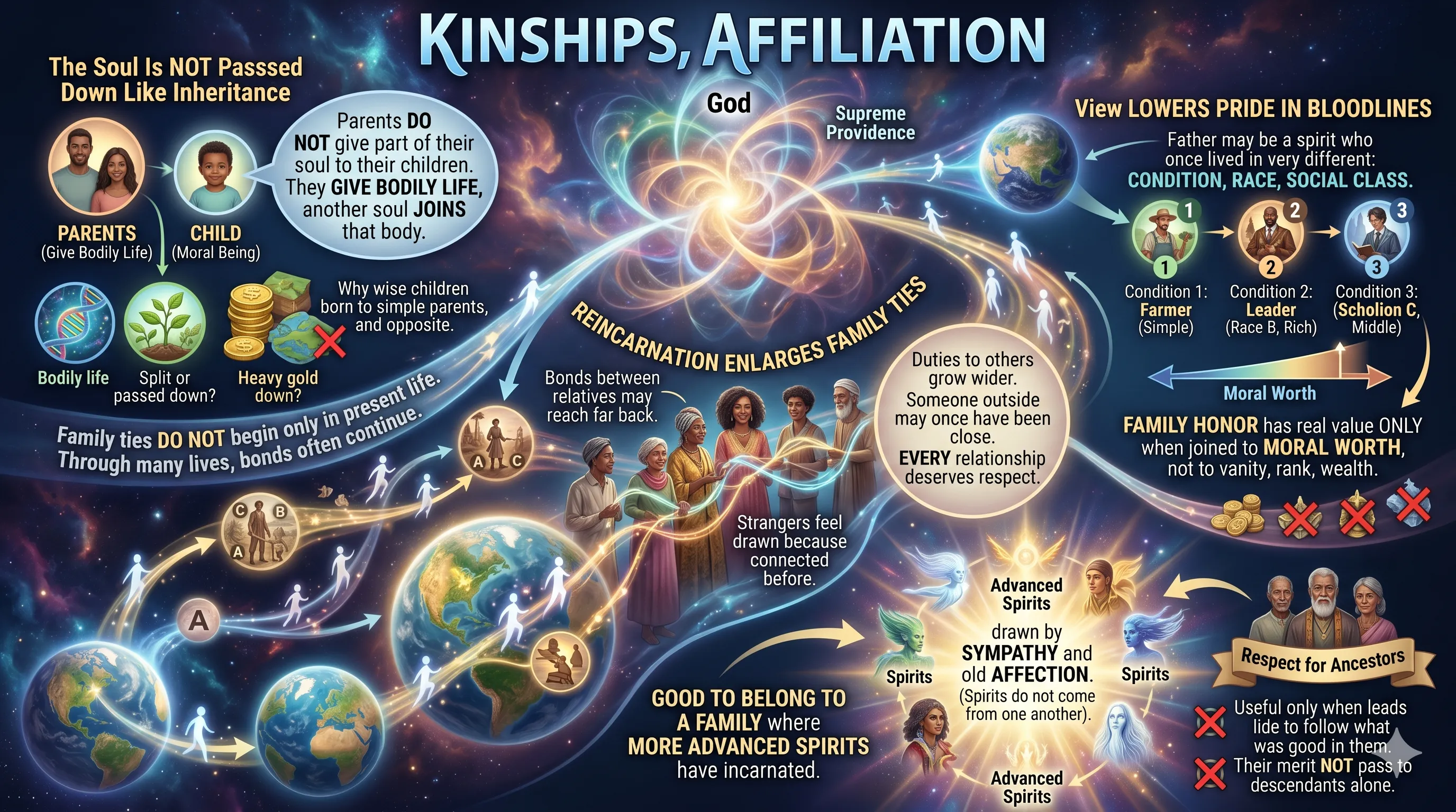 Kinships, Affiliation