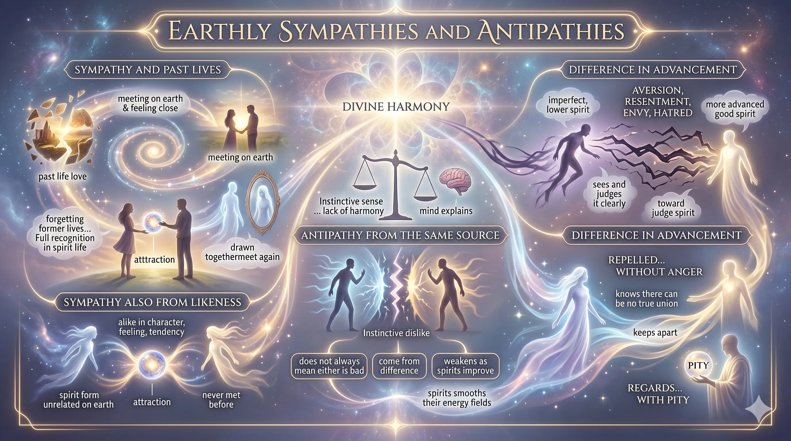 Earthly Sympathies and Antipathies