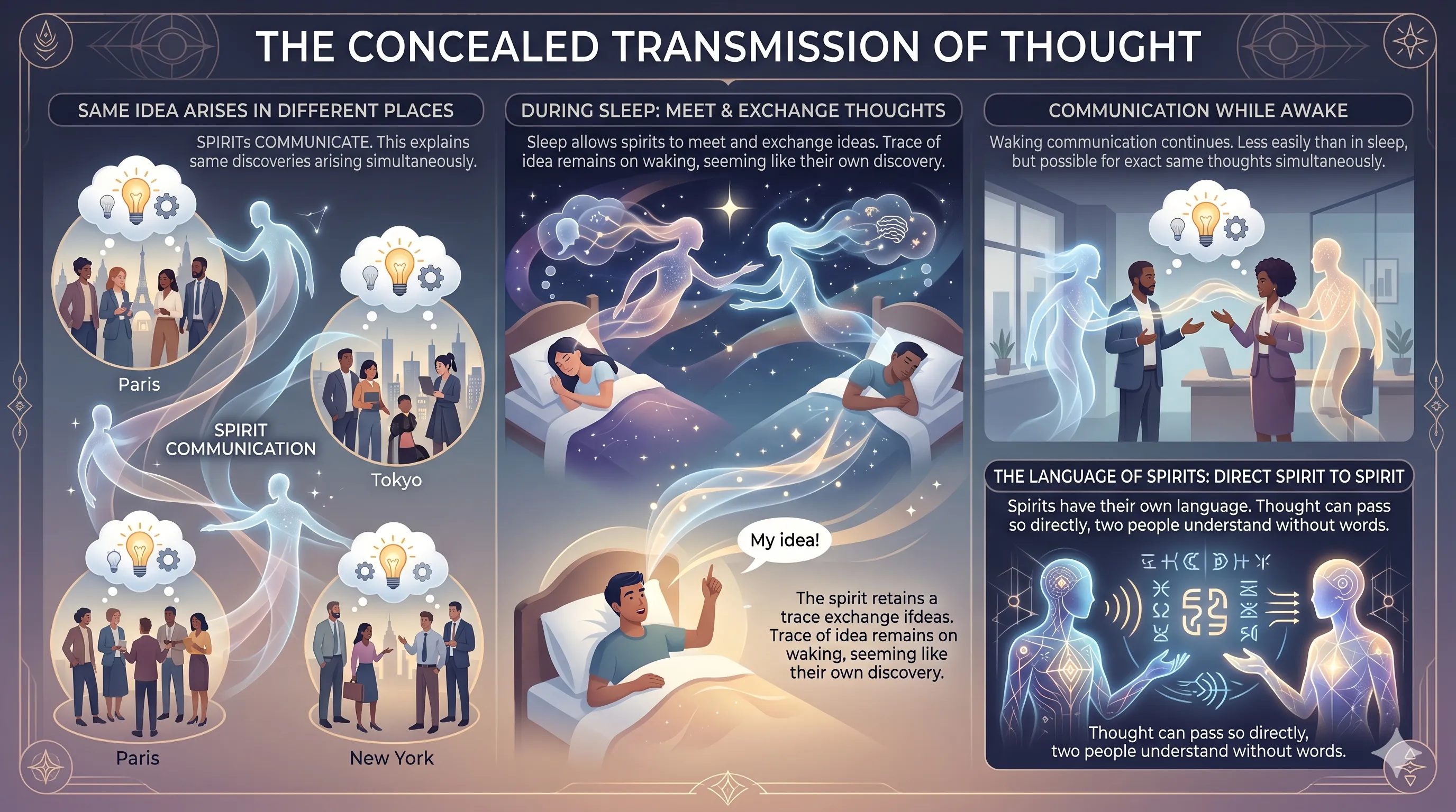 The Concealed Transmission of Thought