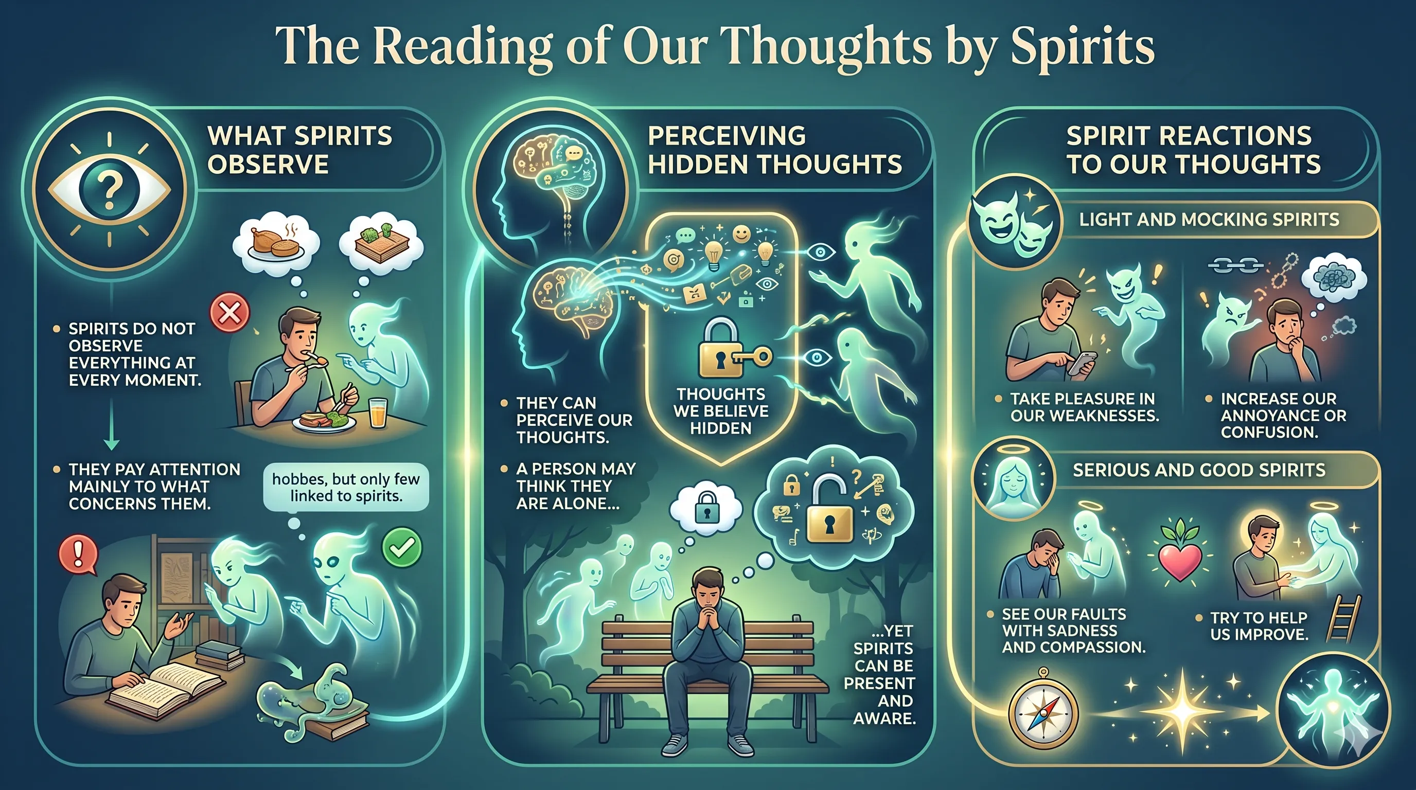 The Reading of Our Thoughts by Spirits