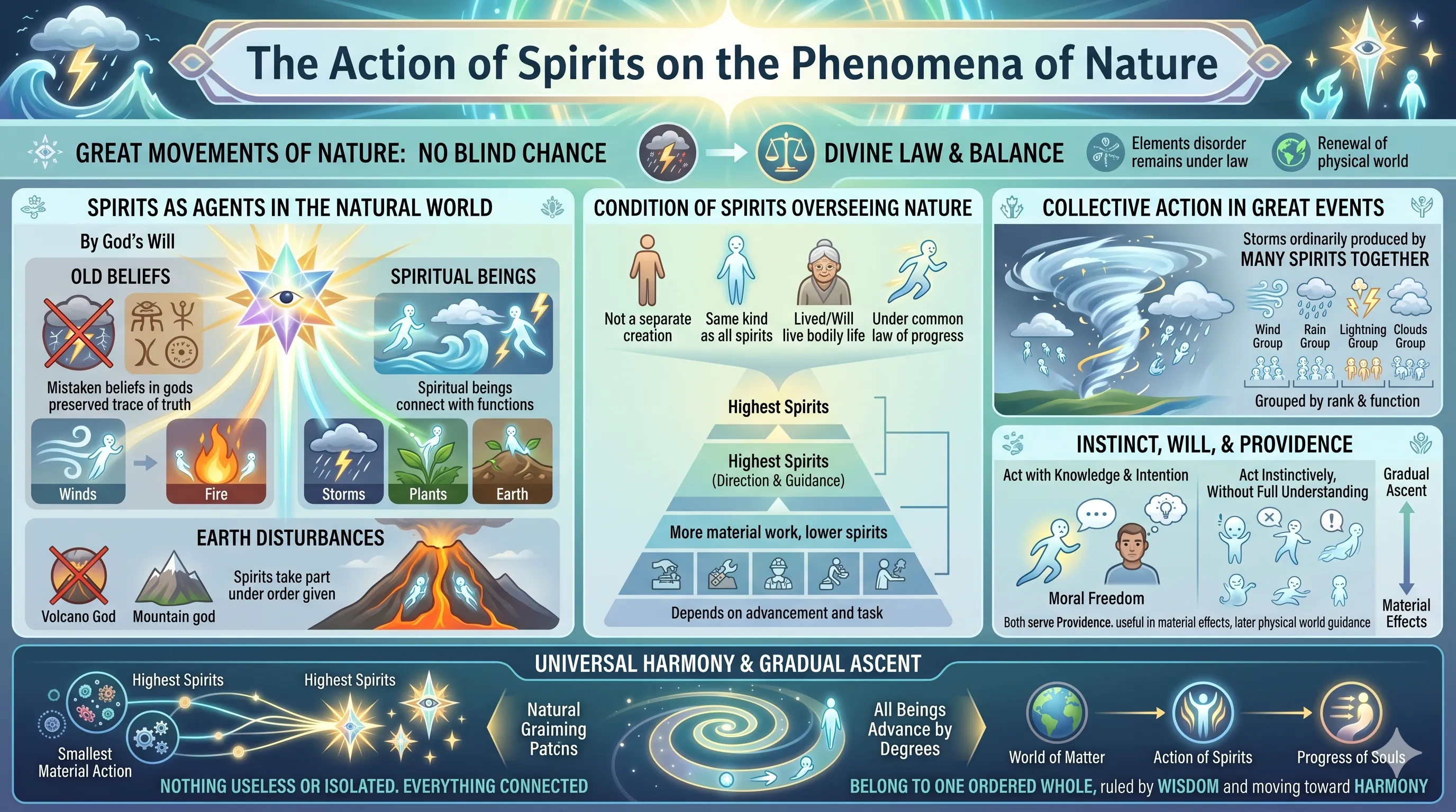 The Action of Spirits on the Phenomena of Nature