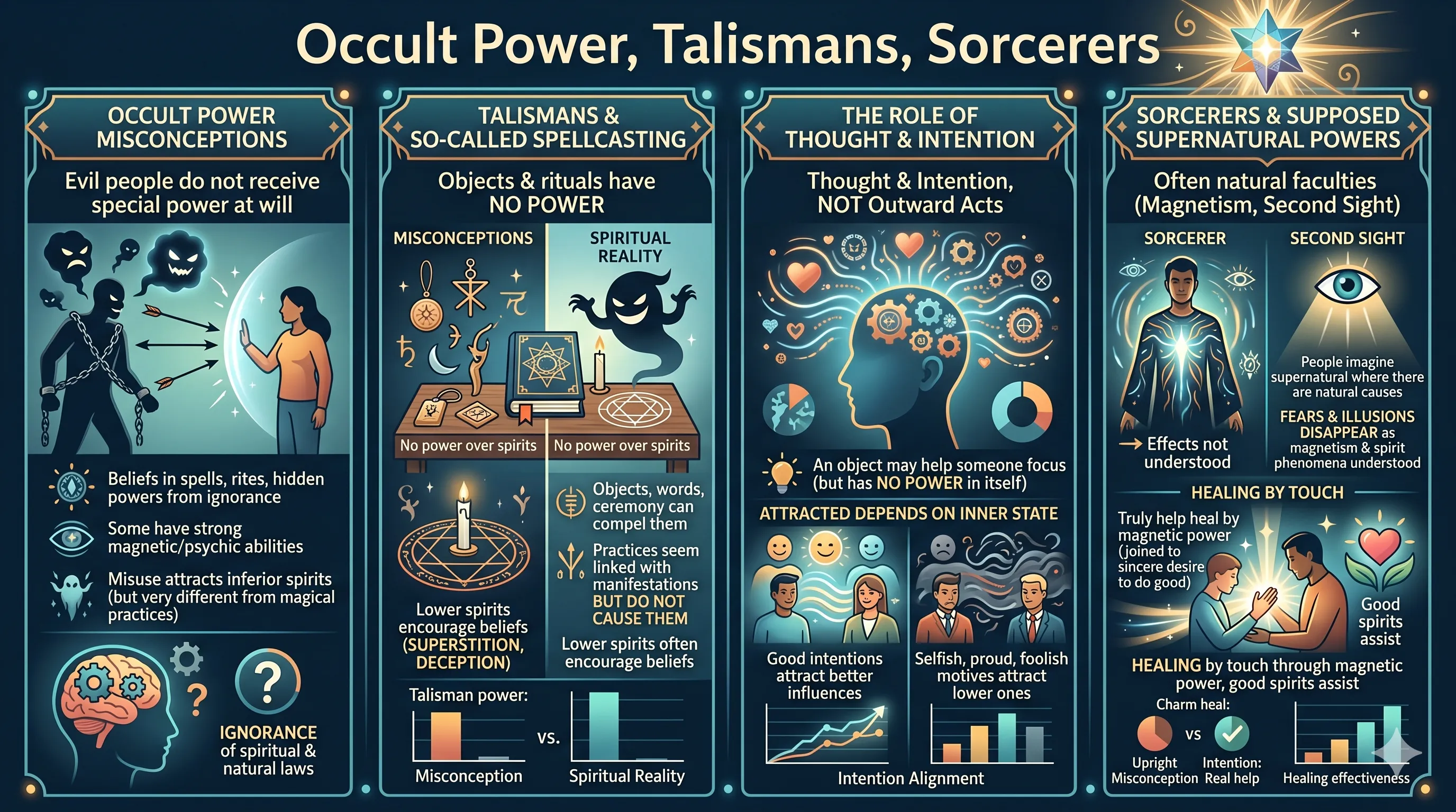 Occult Power, Talismans, Sorcerers