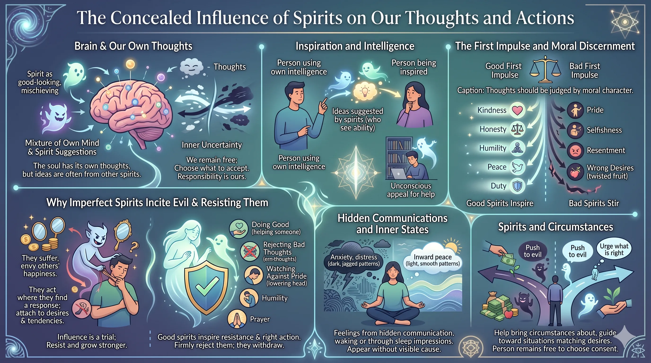 The Concealed Influence of Spirits on Our Thoughts and Actions