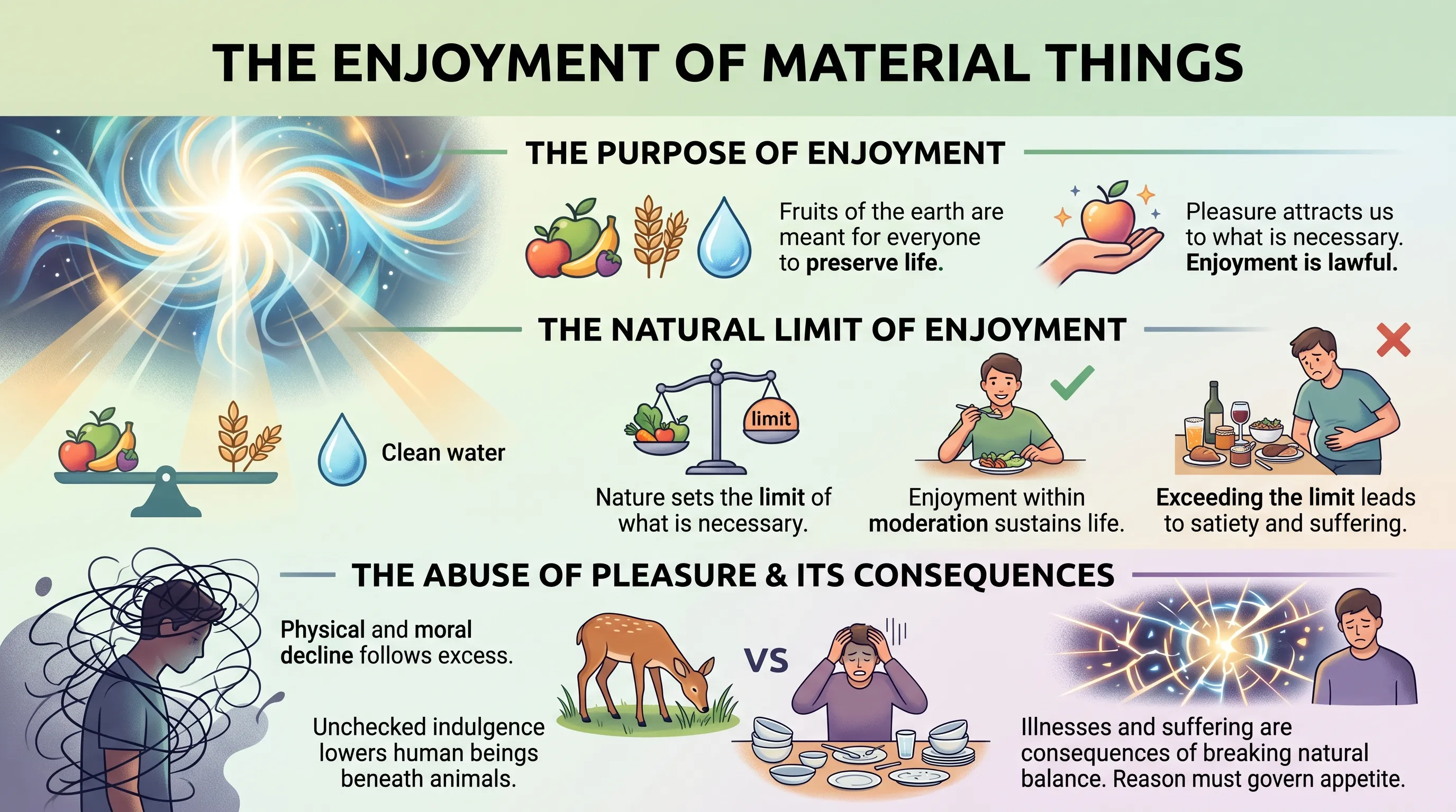 The Enjoyment of Material Things