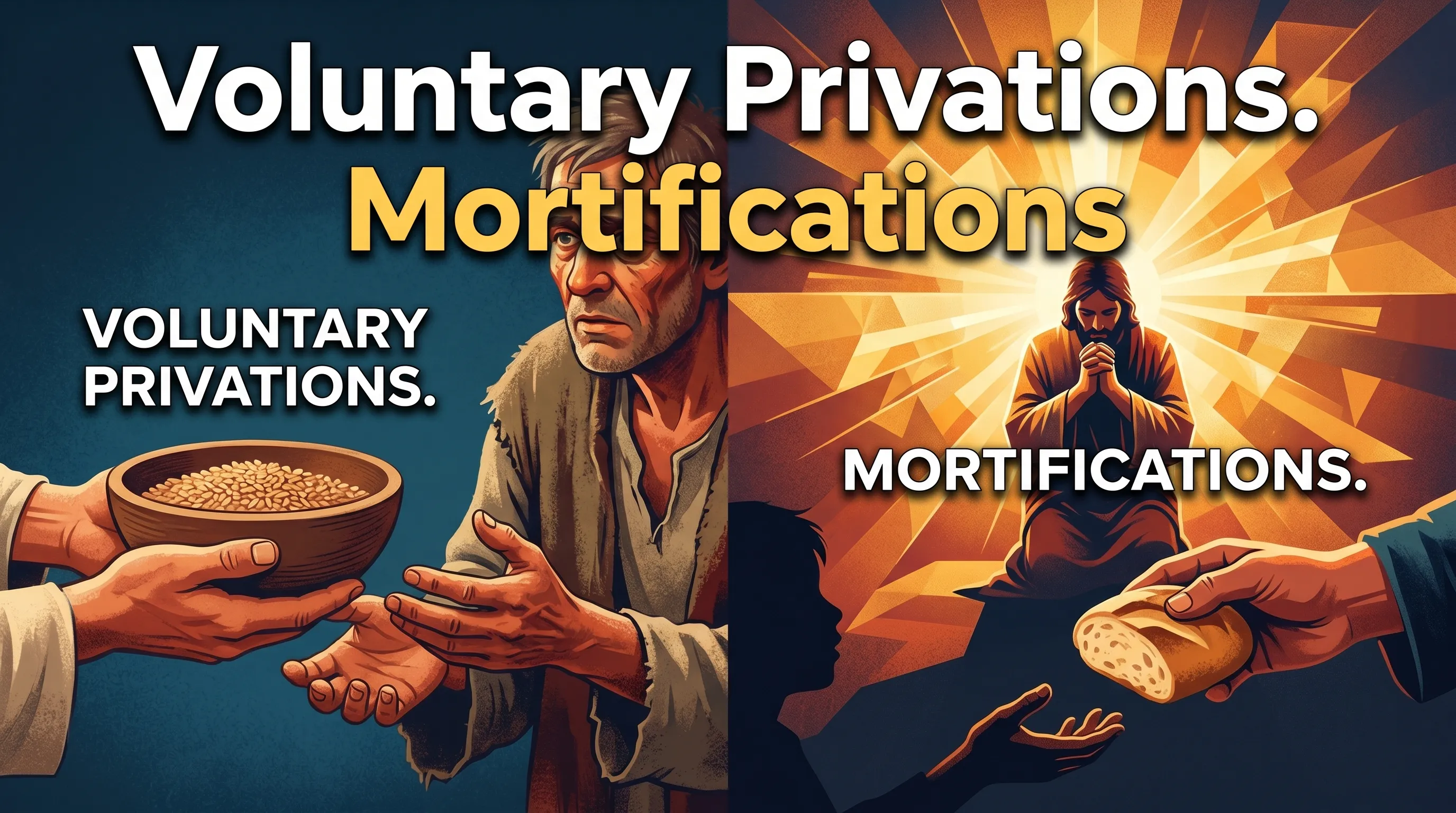 Voluntary Privations. Mortifications