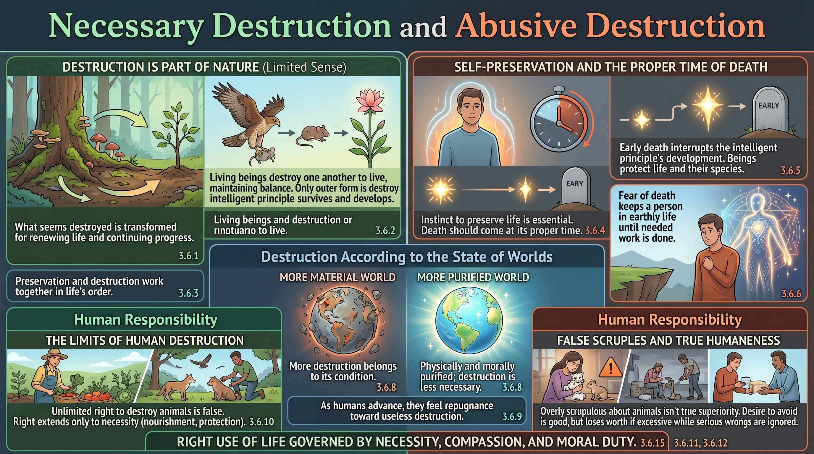 Necessary Destruction and Abusive Destruction