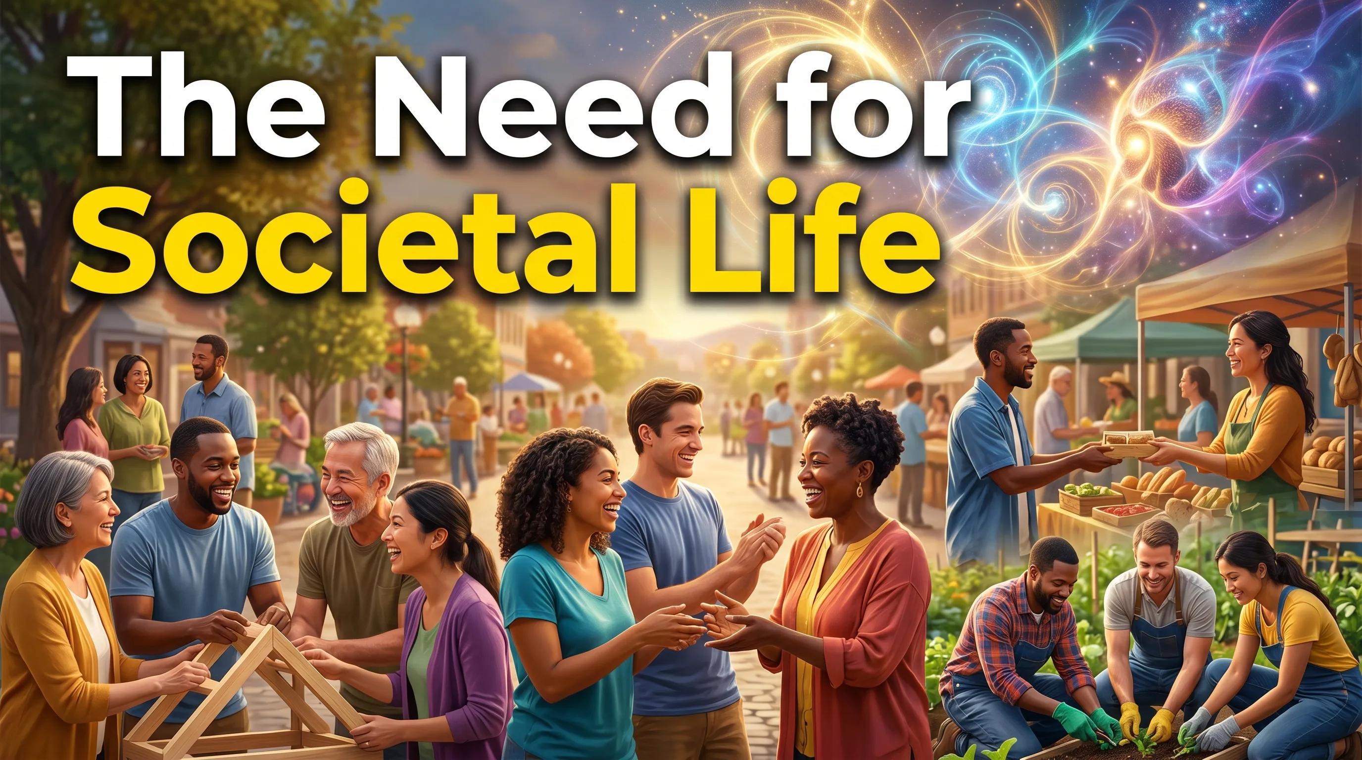 The Need for Societal Life
