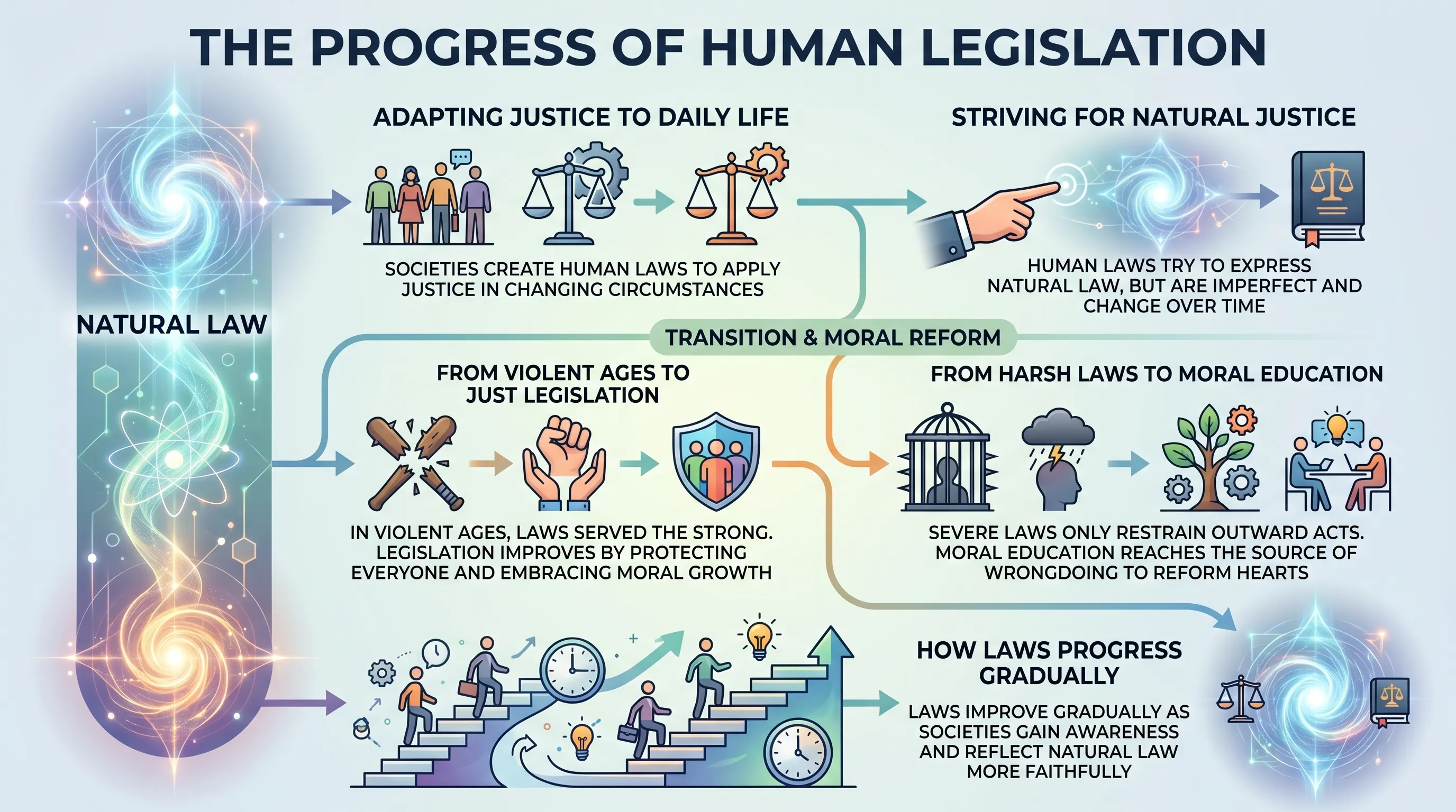 The Progress of Human Legislation