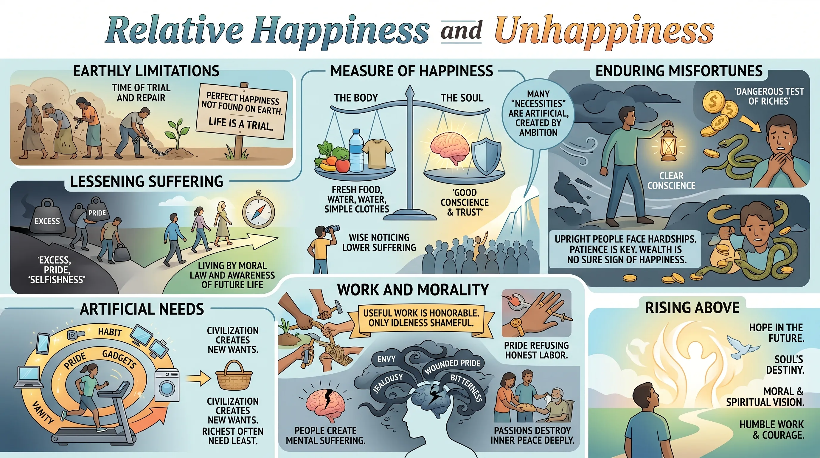 Relative Happiness and Unhappiness