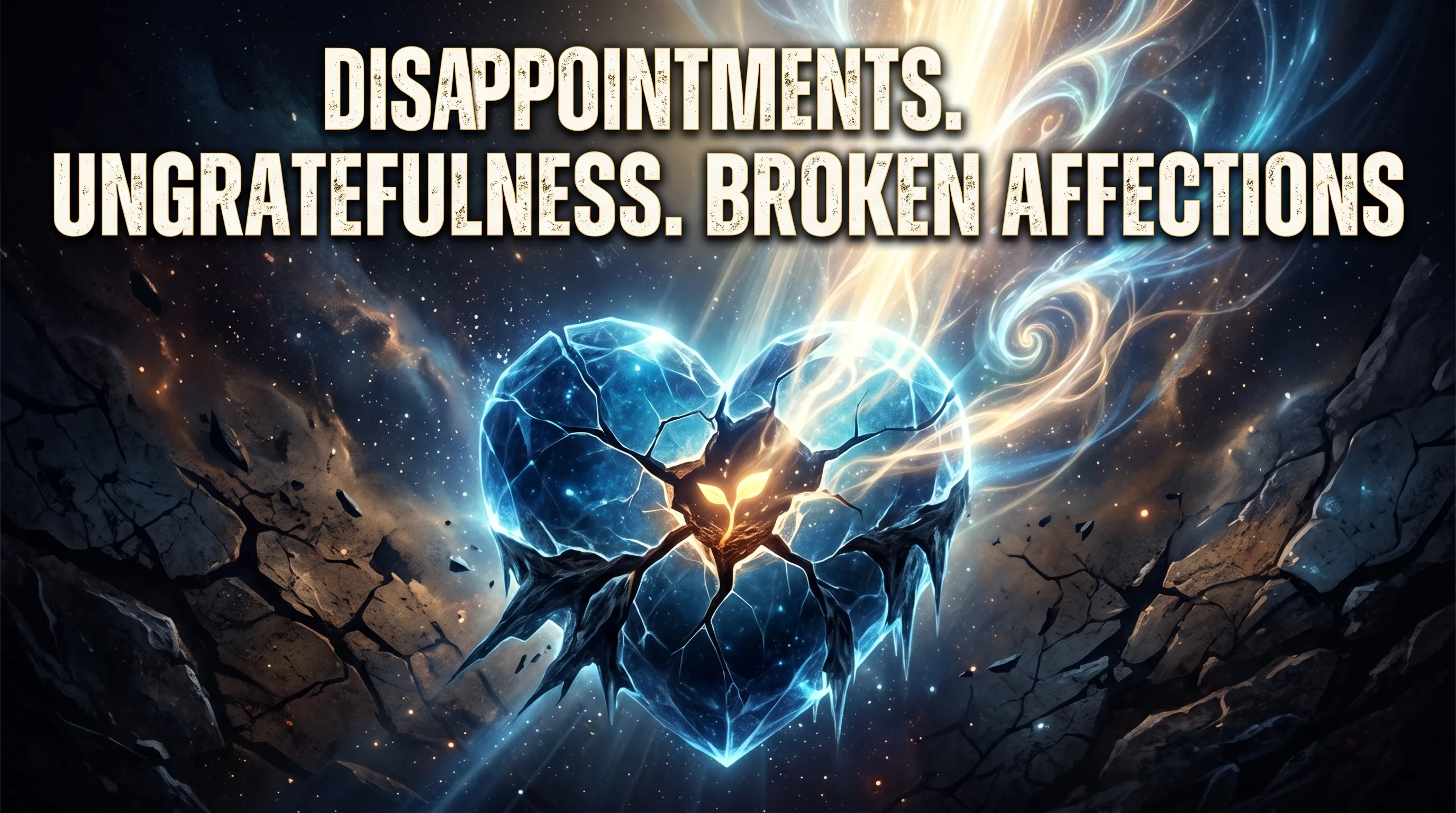 Disappointments. Ungratefulness. Broken Affections