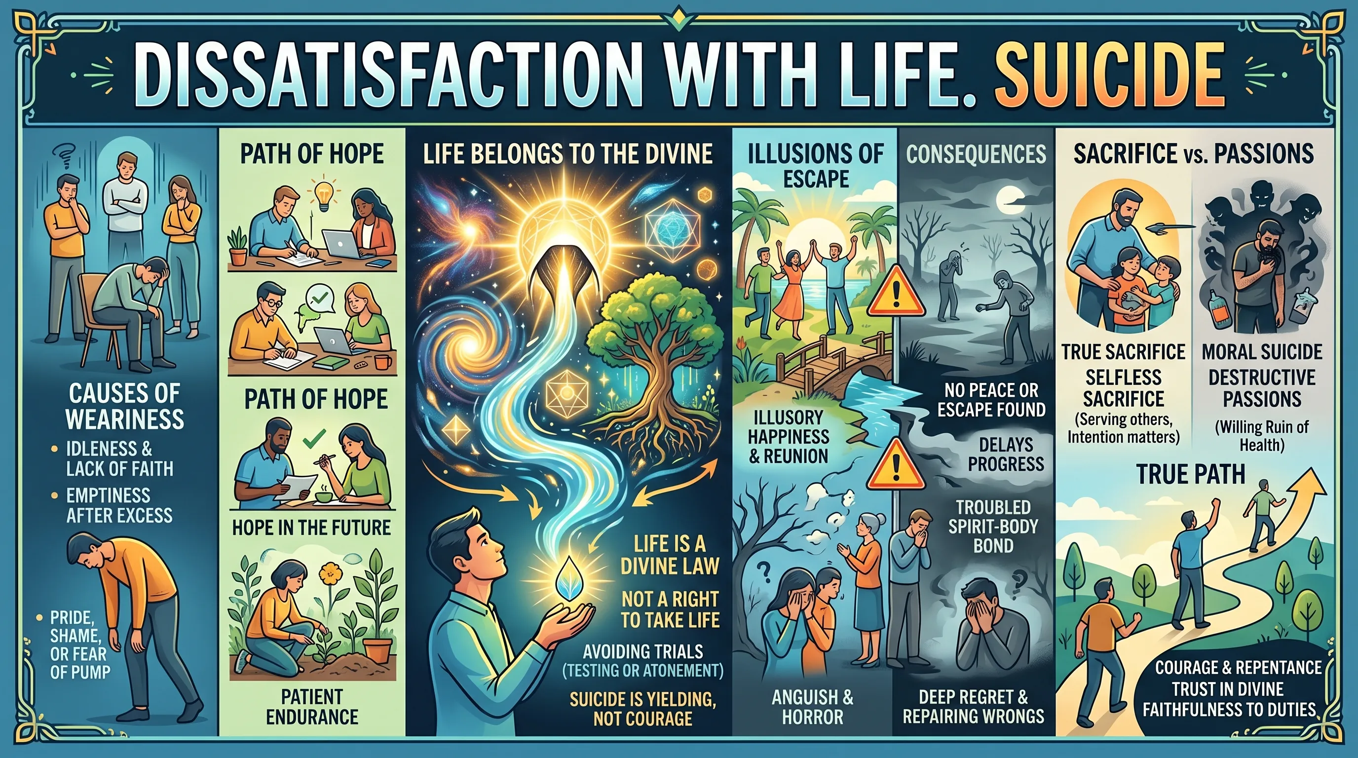 Dissatisfaction with Life. Suicide