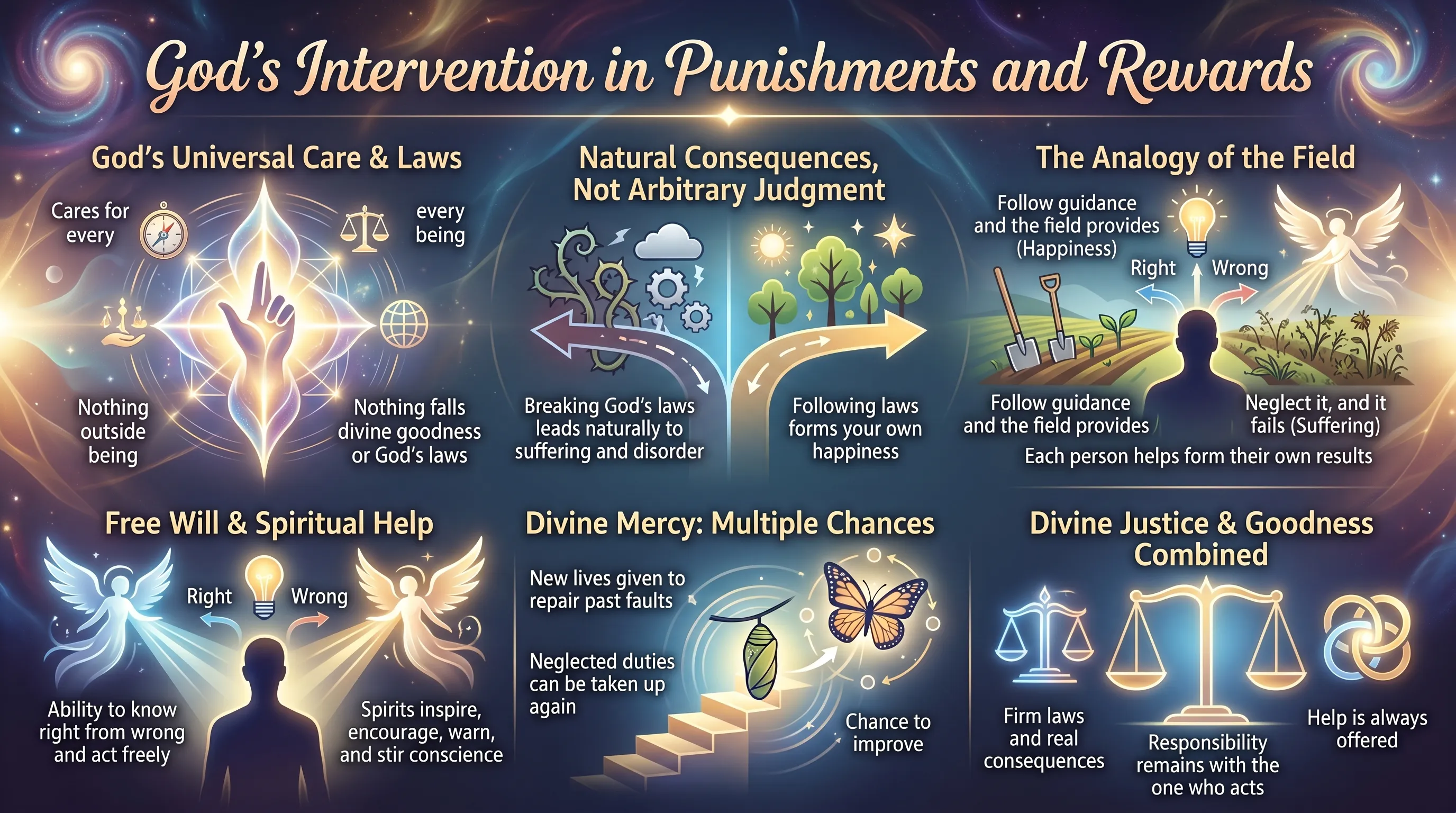 God’s Intervention in Punishments and Rewards