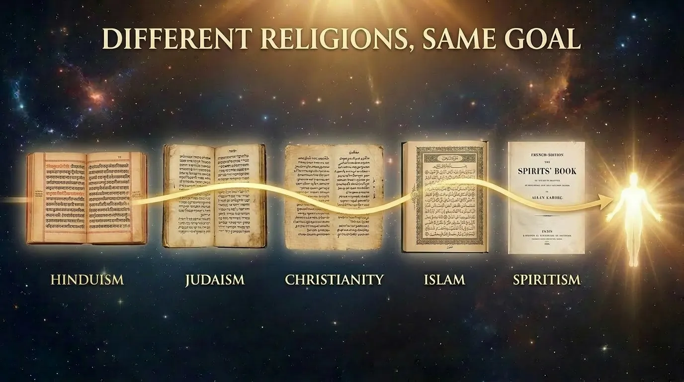 Different religions, same goal