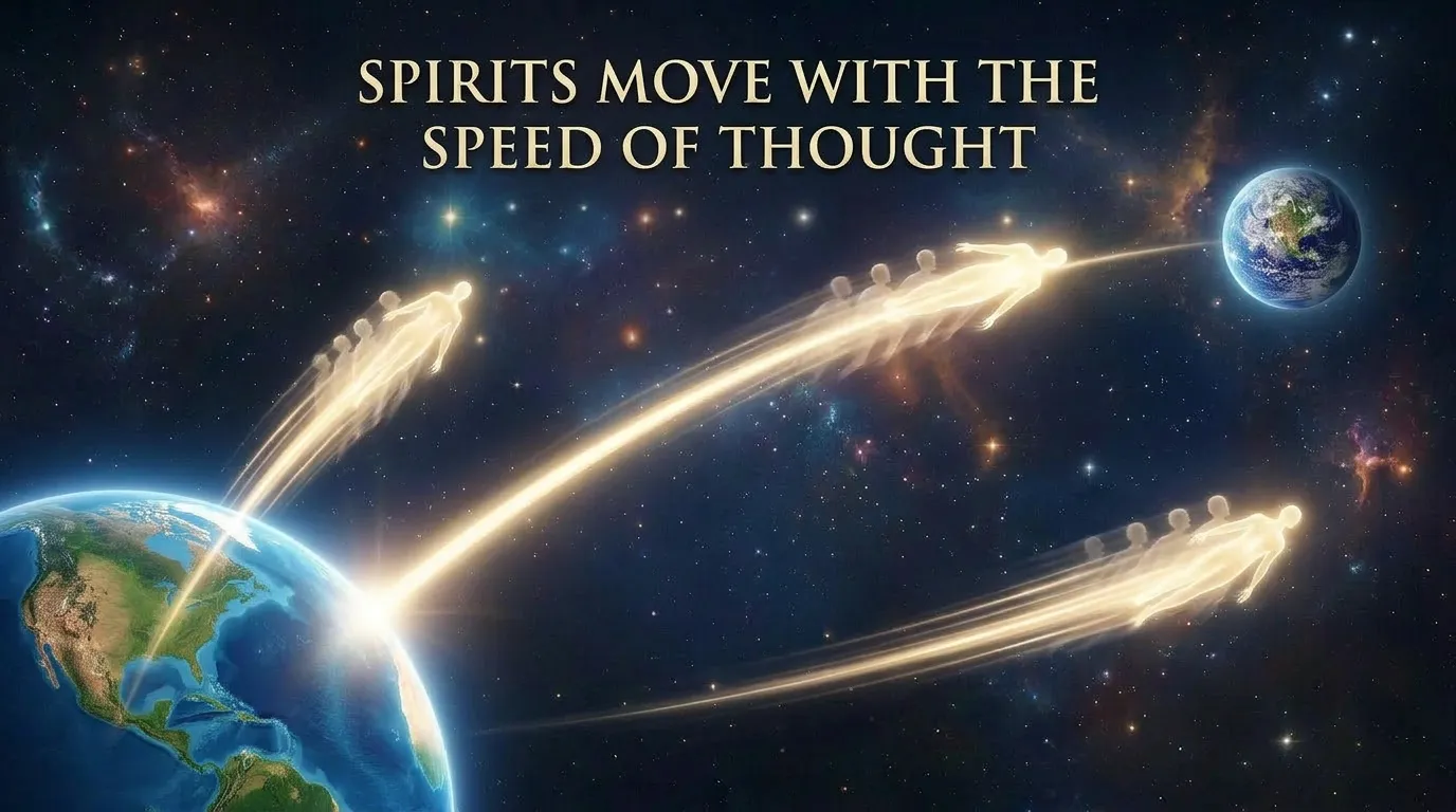 Spirits Move With the Speed of Thought