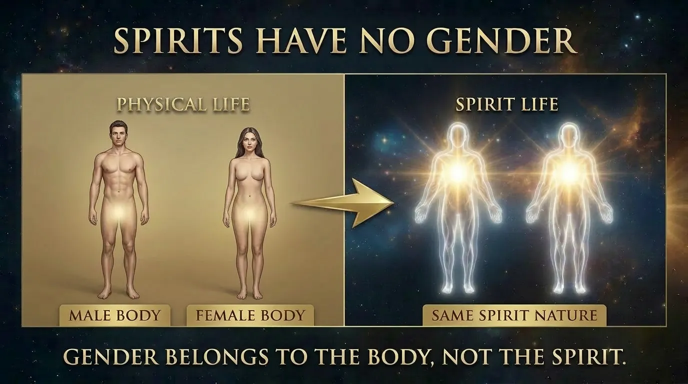 Spirits are Genderless