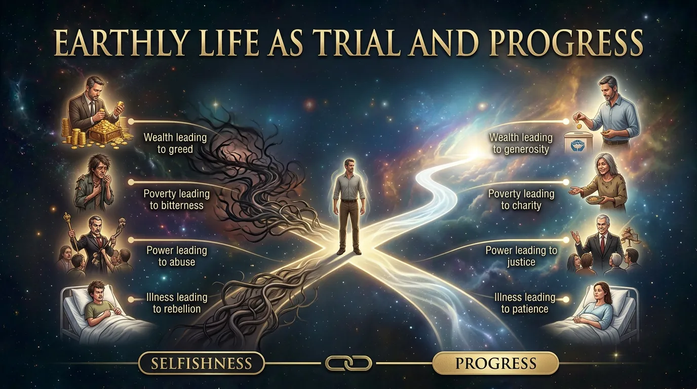 Earthly Life as Trial and Progress