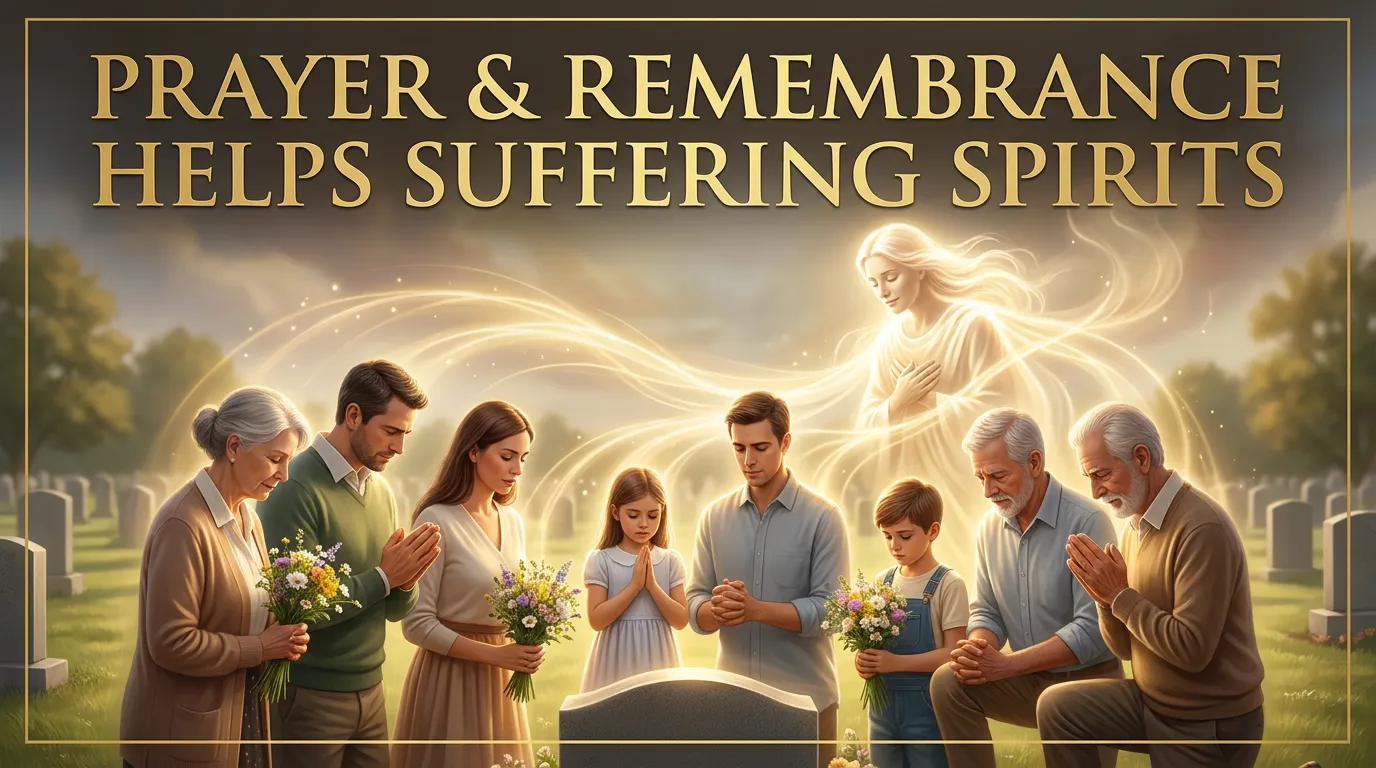 Prayer and Remembrance Helps Suffering Spirits