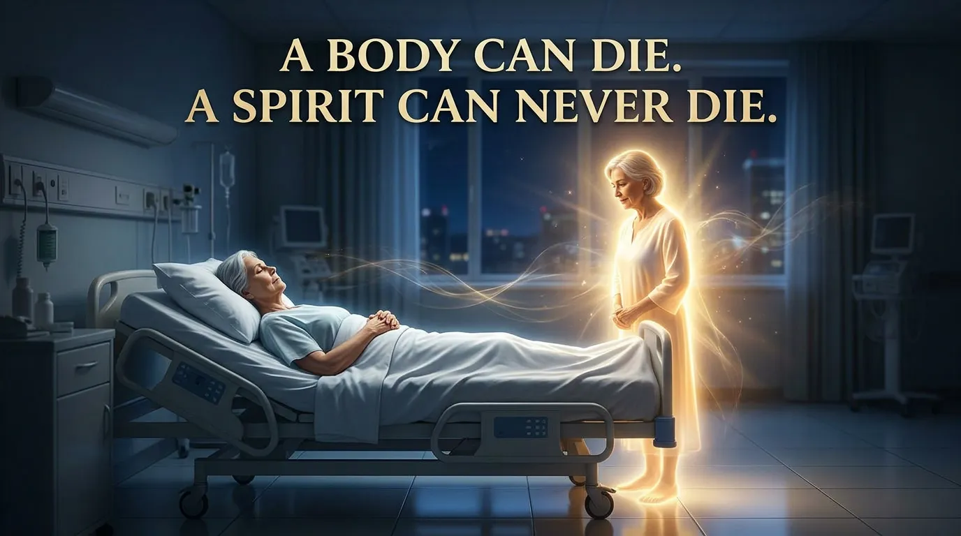 A body can die. A spirit cannot die.